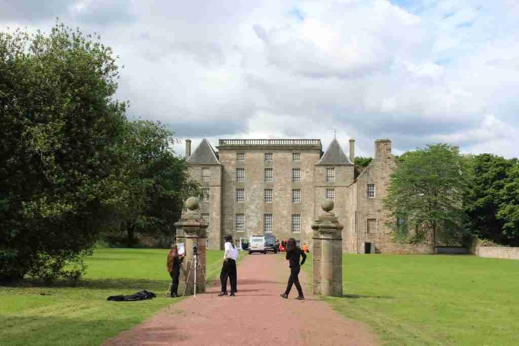 Kinneil House front view