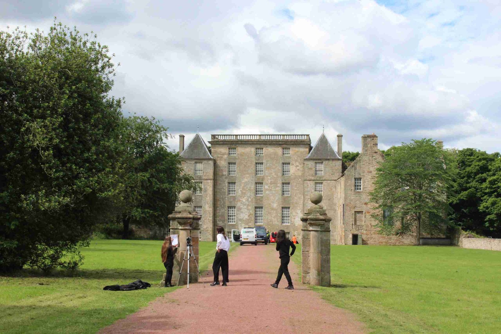 Kinneil House front view